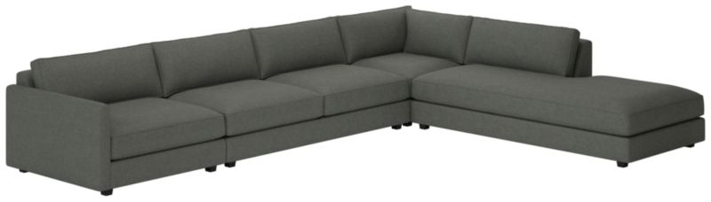 Malea 4-Piece L-Shaped Sectional Sofa with Right Chaise - image 0 of 9