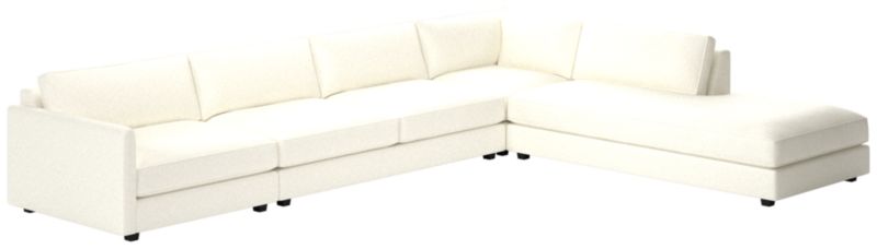 Malea 4-Piece L-Shaped Sectional Sofa with Right Chaise - image 0 of 8