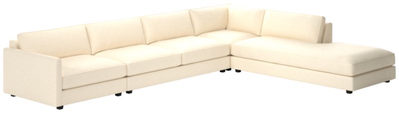 Malea 4-Piece L-Shaped Sectional Sofa with Right Chaise - image 0 of 9