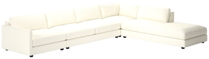 Malea 4-Piece L-Shaped Sectional Sofa with Right Chaise - image 0 of 8