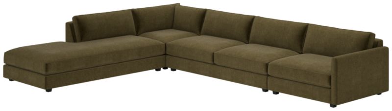 Malea 4-Piece L-Shaped Sectional Sofa with Left Chaise - image 0 of 9