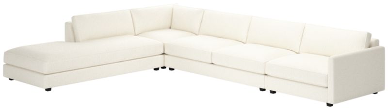 Malea 4-Piece L-Shaped Sectional Sofa with Left Chaise - image 0 of 9