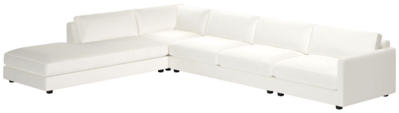 Malea 4-Piece L-Shaped Sectional Sofa with Left Chaise - image 0 of 9