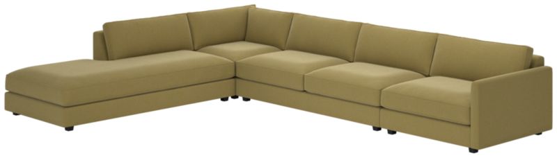 Malea 4-Piece L-Shaped Sectional Sofa with Left Chaise - image 0 of 9