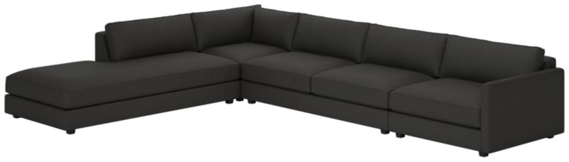 Malea 4-Piece L-Shaped Sectional Sofa with Left Chaise - image 0 of 9