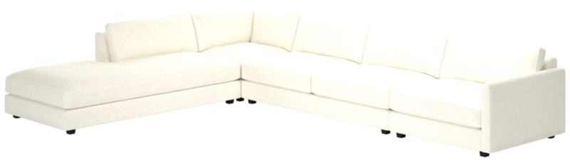 Malea 4-Piece L-Shaped Sectional Sofa with Left Chaise - image 0 of 9