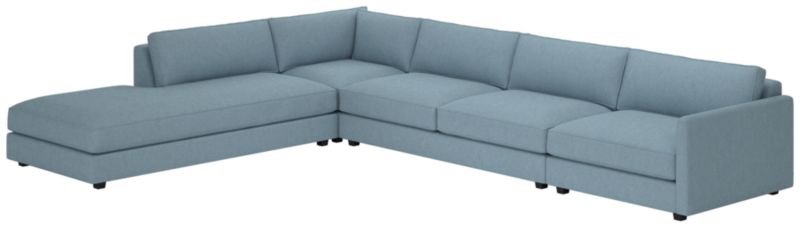 Malea 4-Piece L-Shaped Sectional Sofa with Left Chaise - image 0 of 9