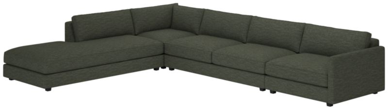 Malea 4-Piece L-Shaped Sectional Sofa with Left Chaise - image 0 of 9