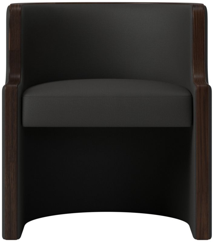 Chester Dining Chair Kanvas Ebony - image 0 of 7