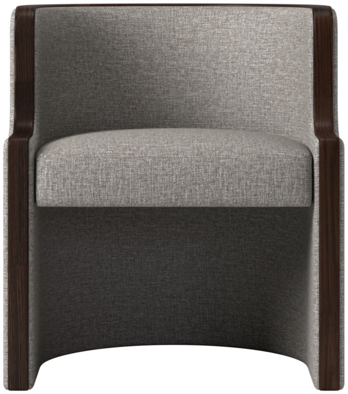 Chester Dining Chair Taylor Felt Grey - image 0 of 7