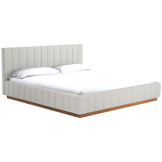 Forte Bloce Grey King Natural Bed