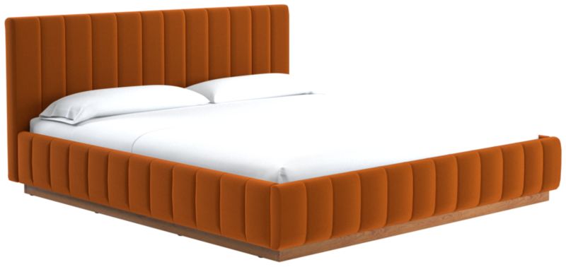 Forte Luca Russet King Natural Bed - image 0 of 6