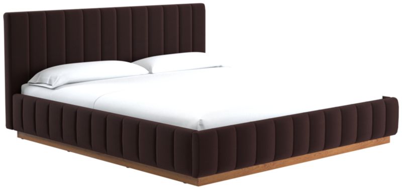 Forte Luca Espresso King Natural Bed - image 0 of 6