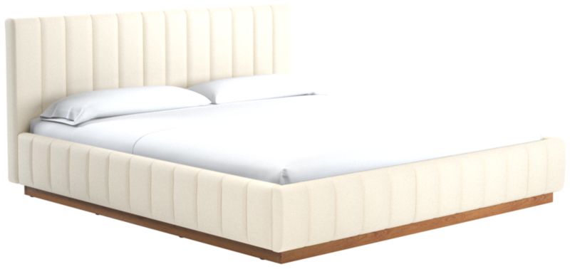 Forte Kanvas Sand King Natural Bed - image 0 of 6