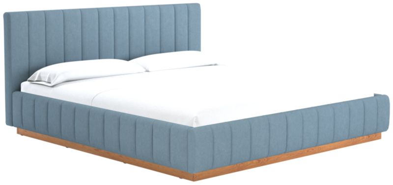 Forte Lisbon Wedgewood King Natural Bed - image 0 of 6