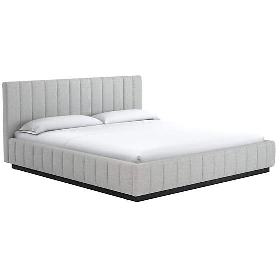 Forte Hatch Platinum King Black Bed
