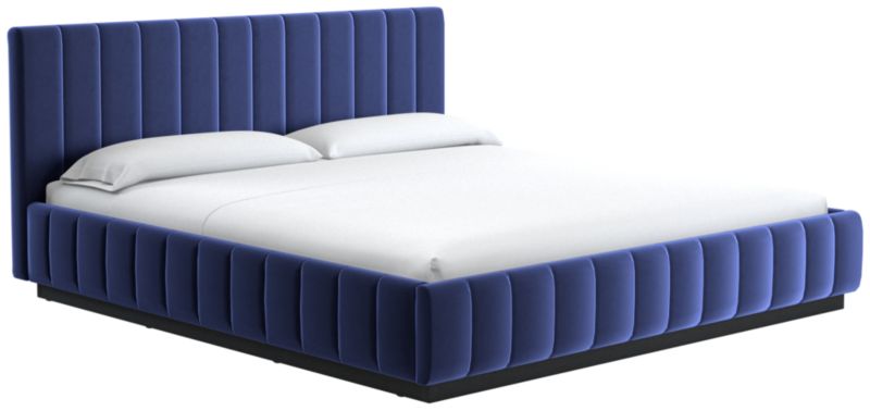 Forte Luca Eclipse King Black Bed - image 0 of 3