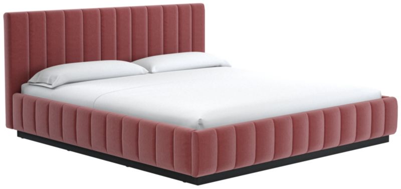 Forte Luca Rose King Black Bed - image 0 of 3