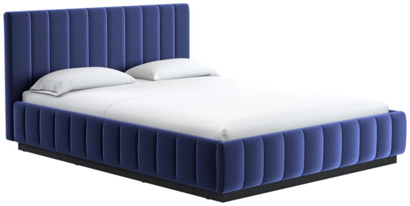 Forte Luca Eclipse Queen Black Bed - image 0 of 3