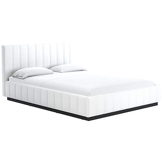 Forte Queen Bed Black Base Curious Dove