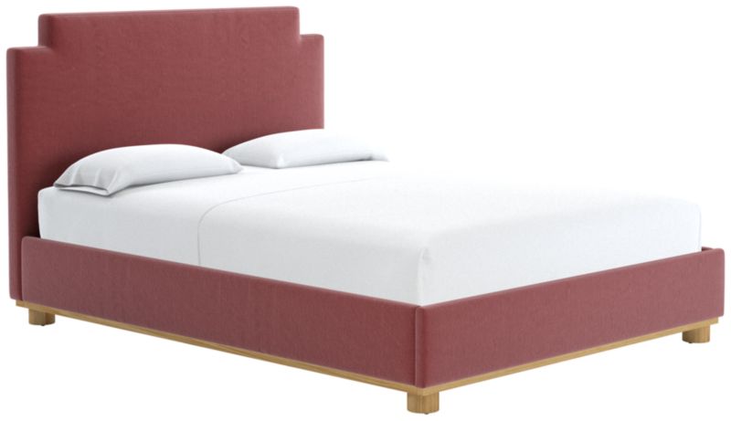 Plaza Queen Bed Luca Rose - image 0 of 2