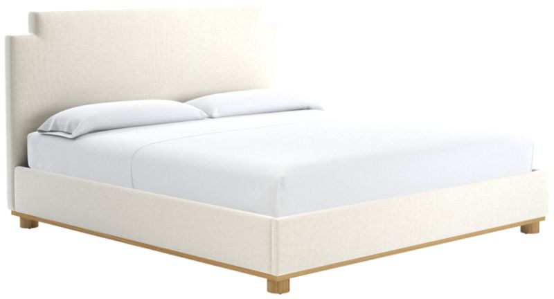 Viewing product image Plaza King Bed Nomad Snow - image 1 of 3