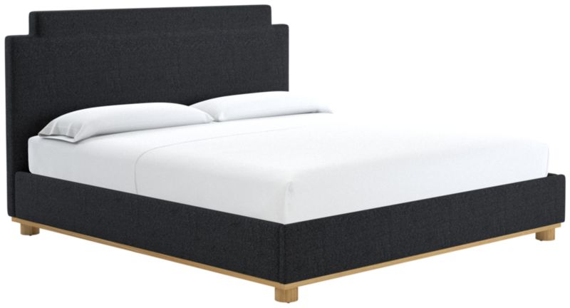 Plaza King Bed Bloce Noir - image 0 of 2