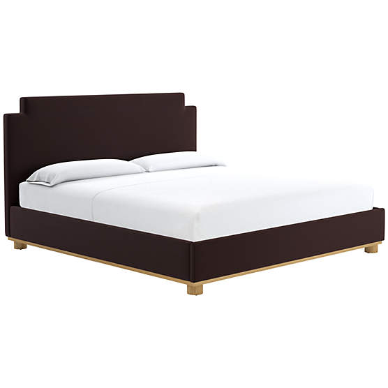 Plaza King Bed Luca Espresso