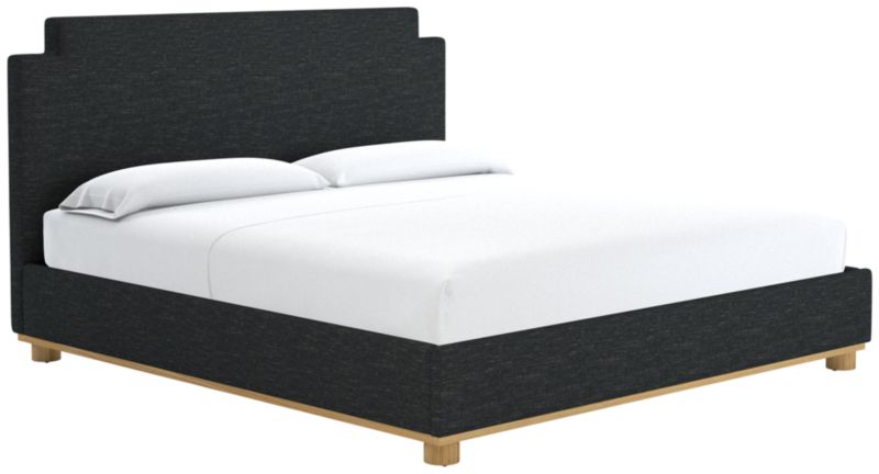 Plaza King Bed Curious Ebony - image 0 of 2