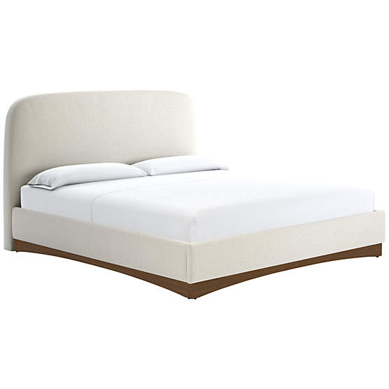 Auburn King Bed Nomad Snow