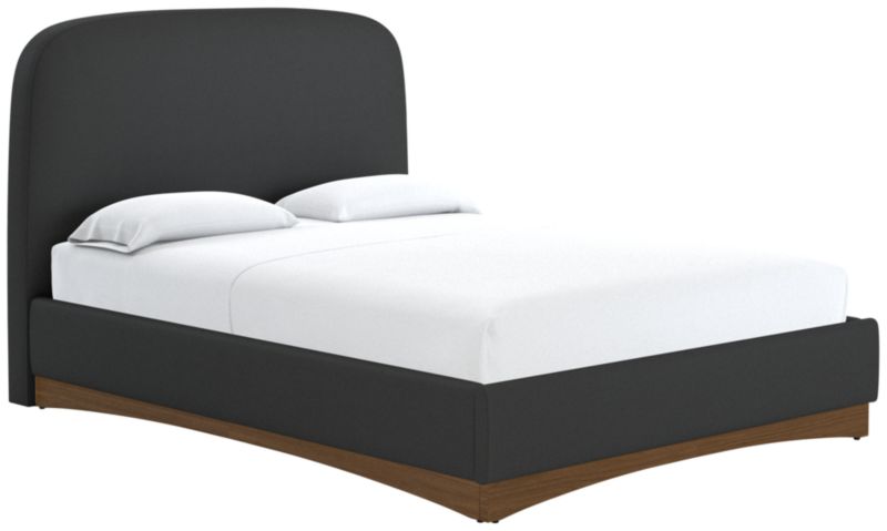 Auburn Queen Bed Kanvas Ebony - image 0 of 2