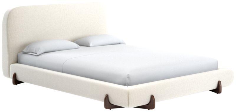 Stivale Queen Bed Nomad Snow - image 0 of 4