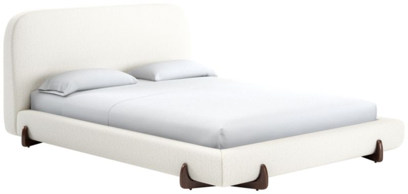 Stivale Queen Bed Wooly Sand - image 0 of 3