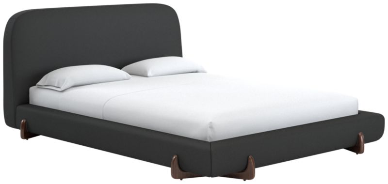 Stivale Queen Bed Kanvas Ebony - image 0 of 3