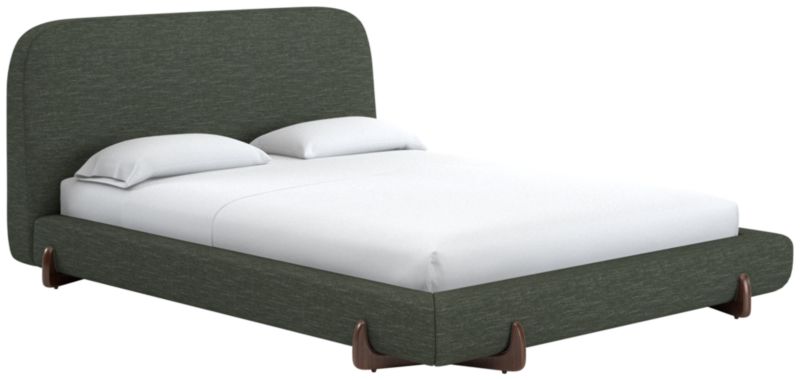 Stivale Queen Bed Curious Evergreen - image 0 of 3