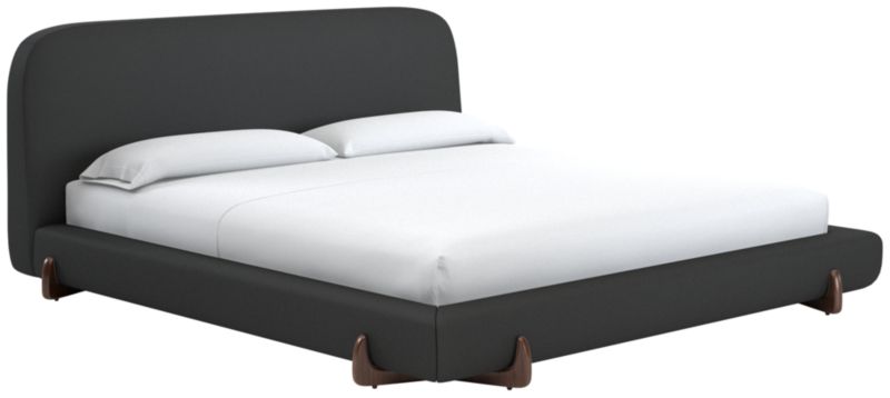 Stivale King Bed Kanvas Ebony - image 0 of 3