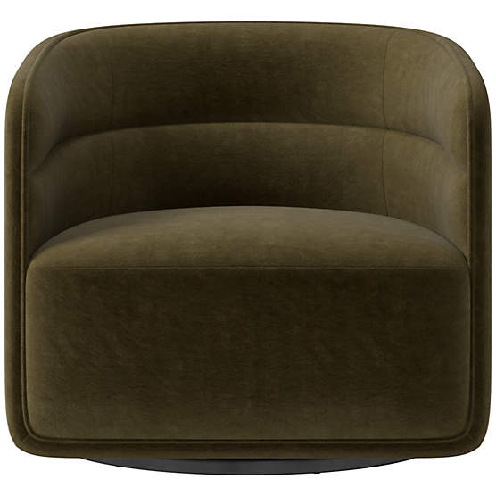 Sai Como Olive Swivel Chair