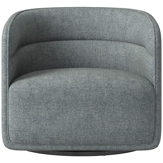 Sai Nomad Charcoal Swivel Chair