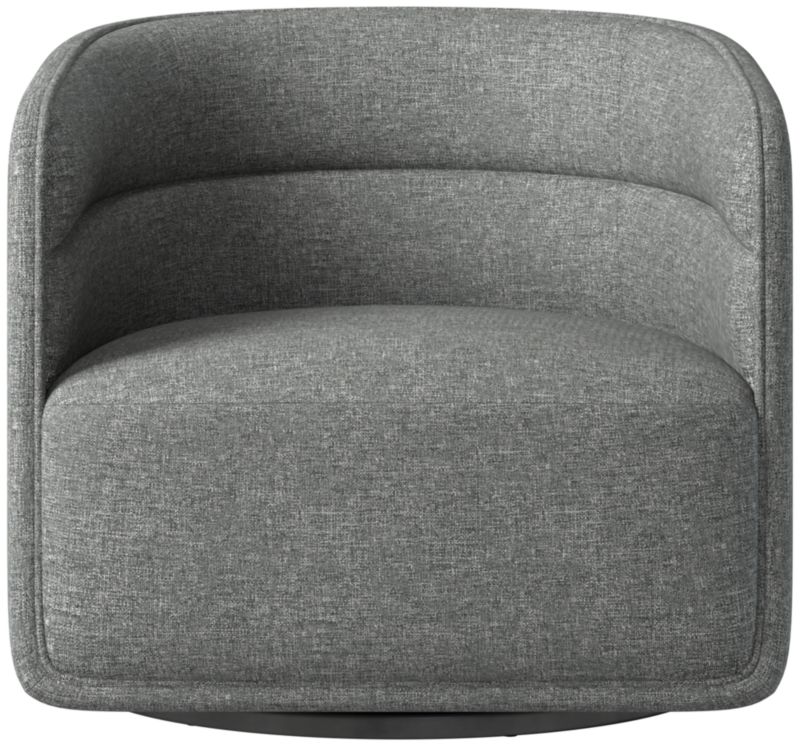 Sai Swivel Chair Hatch Charcoal - image 0 of 8