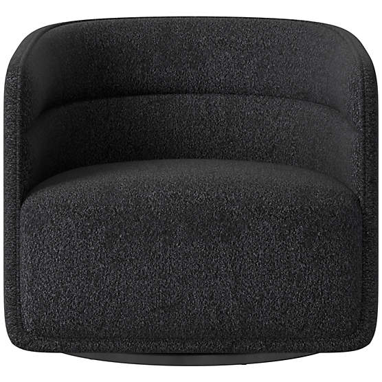 Sai Bloce Noir Swivel Chair