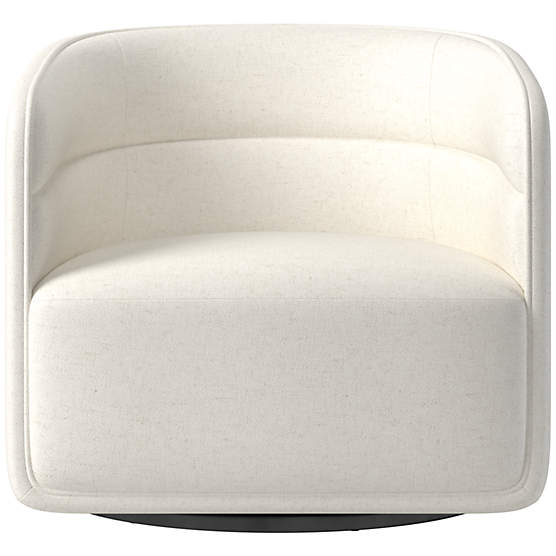 Sai Camila Oyster Swivel Chair