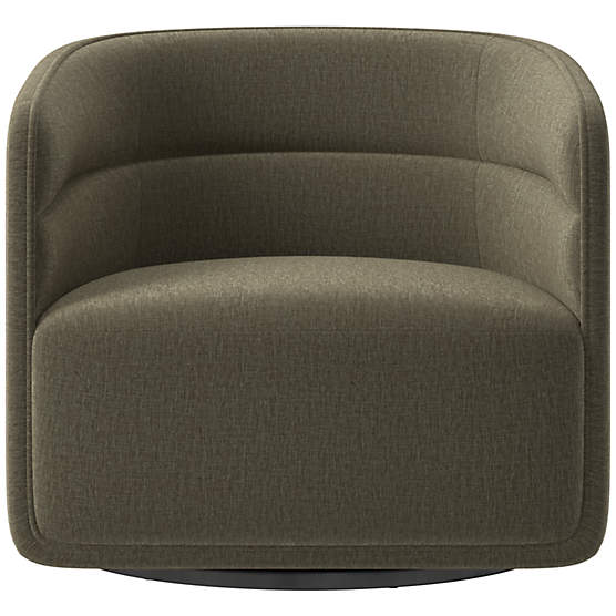 Sai Coverlet Otter Swivel Chair
