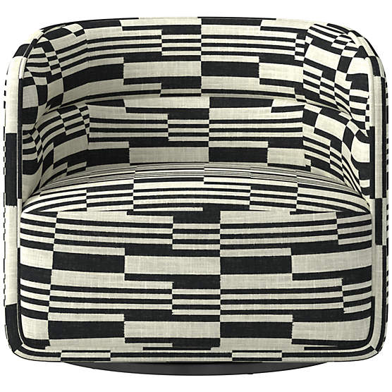Sai Swivel Chair Piano Domino
