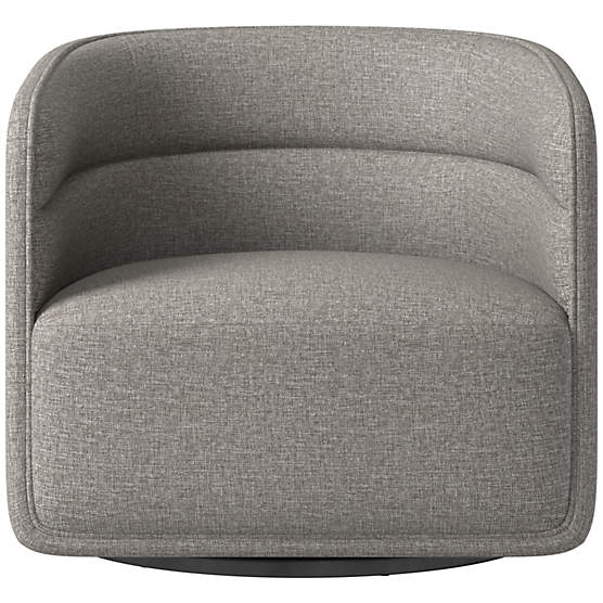 Sai Swivel Chair Taylor Felt Grey