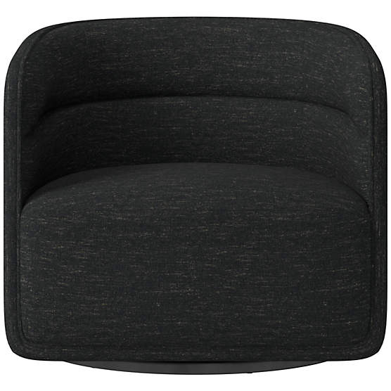 Sai Curious Ebony Swivel Chair
