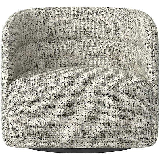 Sai Hartman Tuxedo Swivel Chair