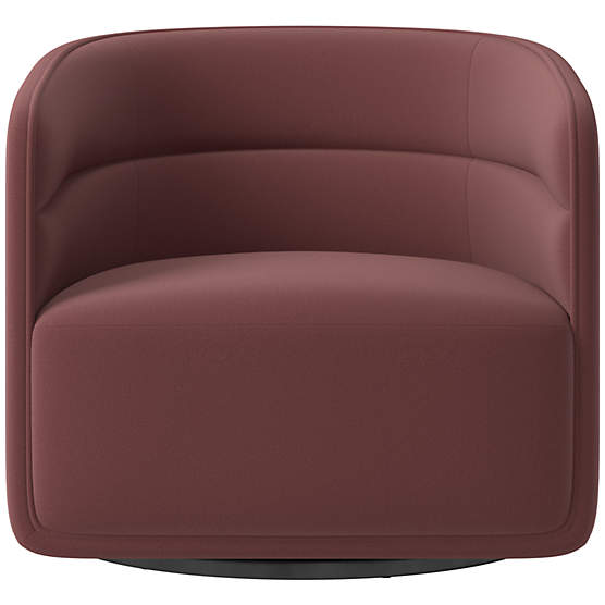 Sai Lisbon Rose Brown Swivel Chair