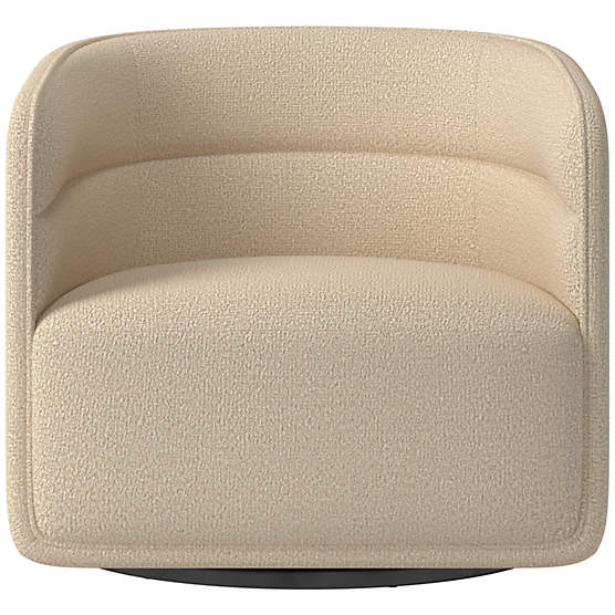 Sai Hartman Camel Swivel Chair