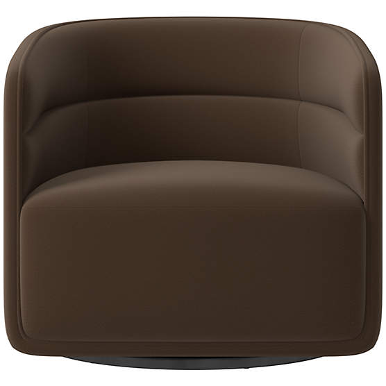 Sai Como Brown Swivel Chair