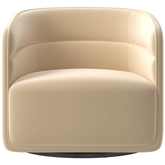 Sai Como Taupe Swivel Chair